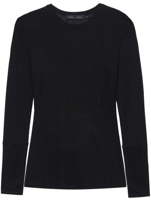 Proenza Schouler Kaiya top - Black - zdjęcie produktu nr 1