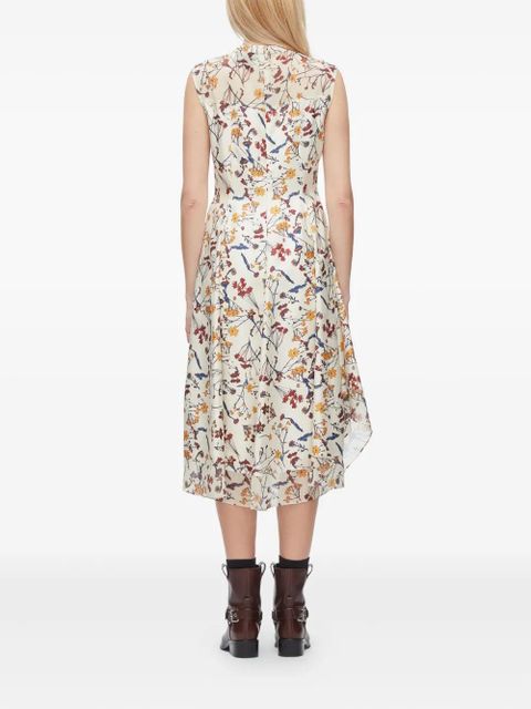 3.1 Phillip Lim Bliss floral-print sleeveless midi dress - Neutrals