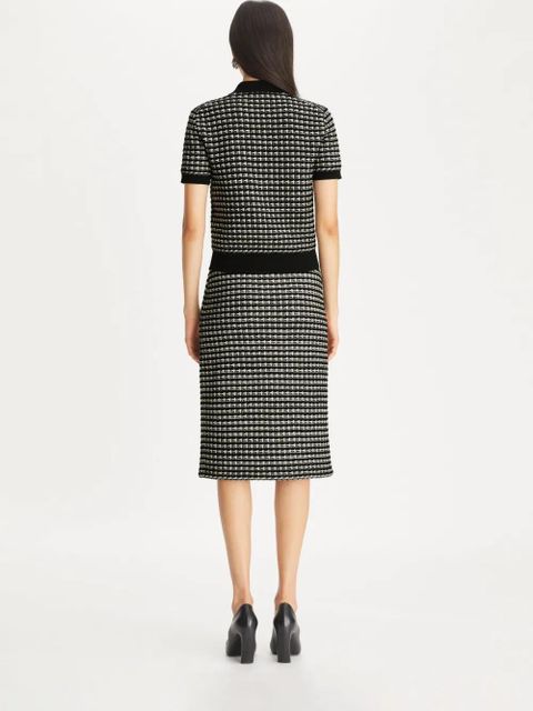 Tory Burch jacquard skirt - Black - zdjęcie produktu nr 2