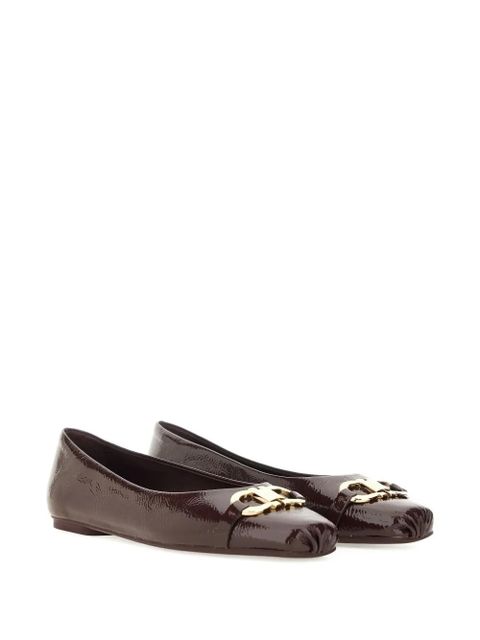 Ferragamo buckle ballet flats - Brown - zdjęcie produktu nr 2