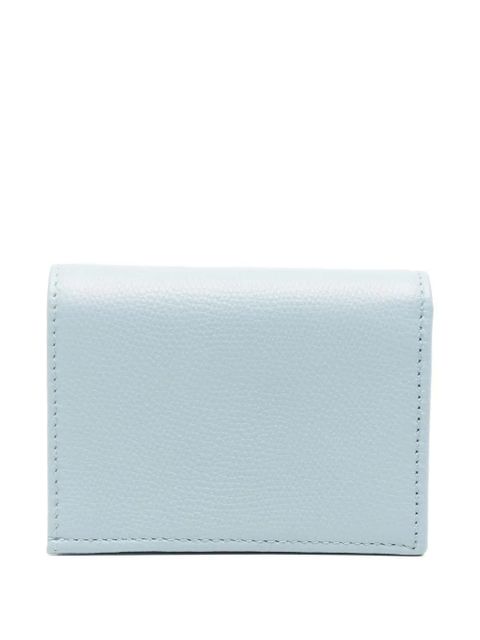 Valentino Garavani grained leather logo wallet - Blue - zdjęcie produktu nr 2