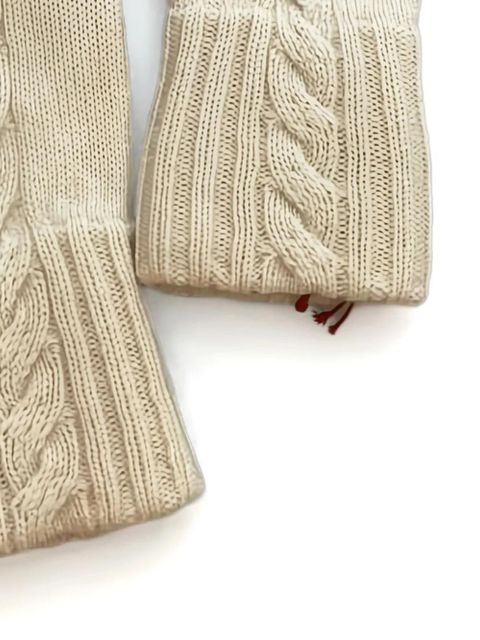 Loro Piana Napier gloves - Neutrals - zdjęcie produktu nr 2