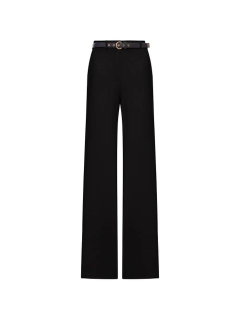 Max Mara belted trousers - Black - zdjęcie produktu nr 1