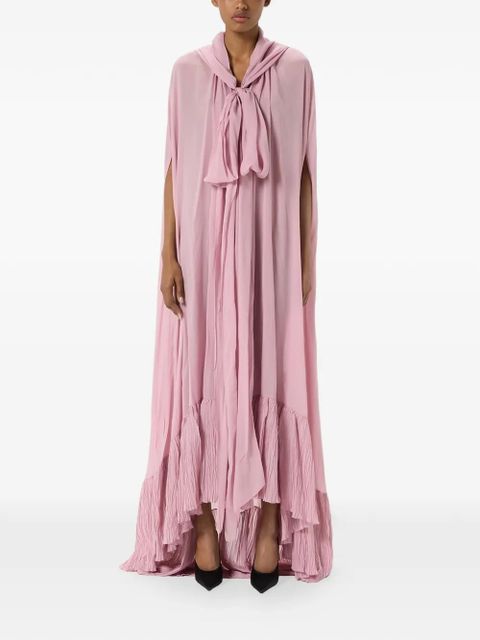 Blumarine hooded cape dress - Pink - zdjęcie produktu nr 2