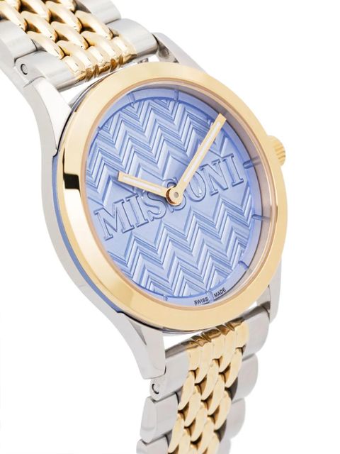 Missoni Iconic quartz 34mm - Blue