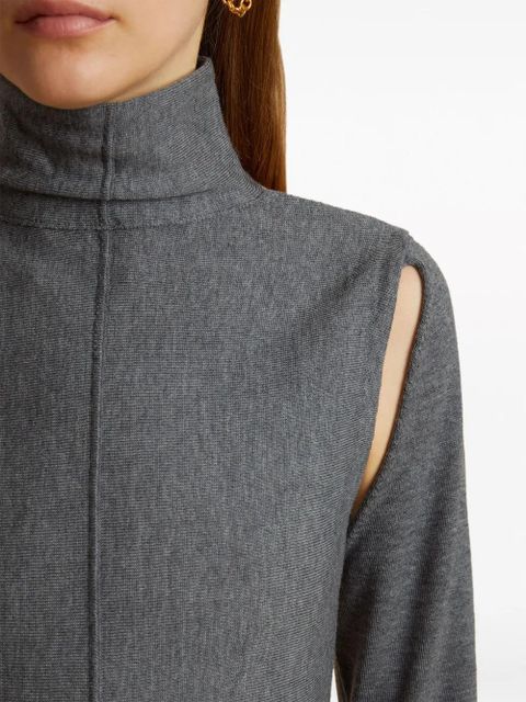 KHAITE The Marlowe wool sweatshirt - Grey