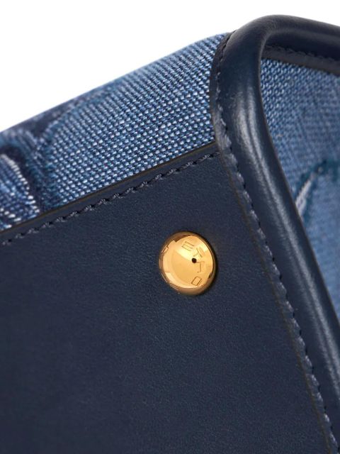 ETRO medium Love Trotter denim tote bag - Blue