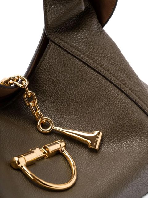 Gucci maxi Softbit leather shoulder bag - Green