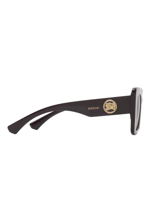 Burberry Eyewear EKD oversize-frame sunglasses - Purple - zdjęcie produktu nr 2