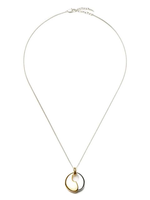 Missoma Sculptural Pebble pendant necklace - Silver - zdjęcie produktu nr 1