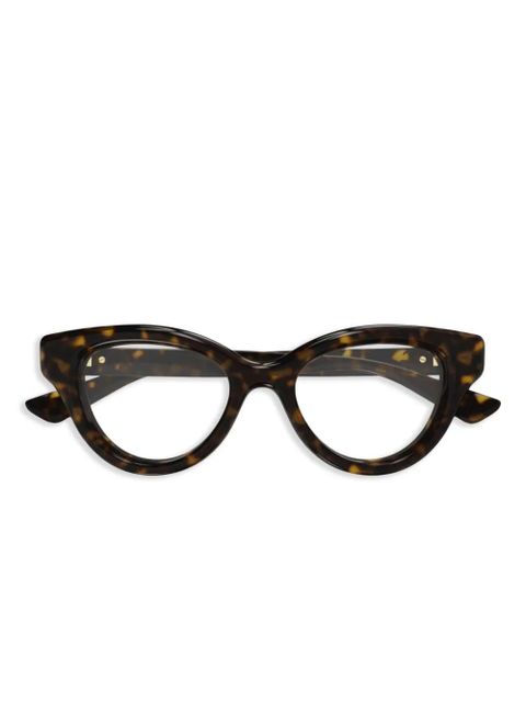 Gucci Eyewear cat-eye glasses - Brown - zdjęcie produktu nr 1