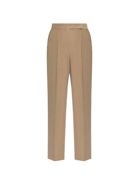 Max Mara Abate pocket pleated trousers - Brown - zdjęcie produktu nr 1