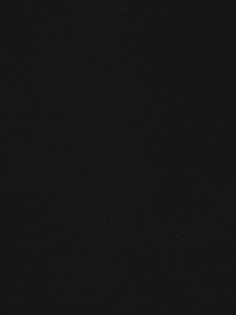 The Row wool midi skirt - Black