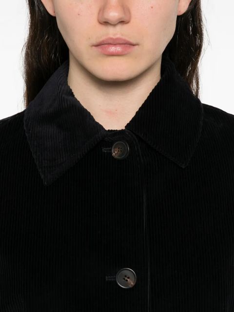 Max Mara buttoned corduroy shirt - Blue