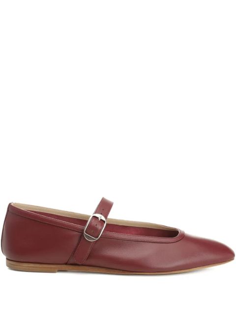 Le Monde Beryl buckle-strap ballet flats - Brown - zdjęcie produktu nr 1
