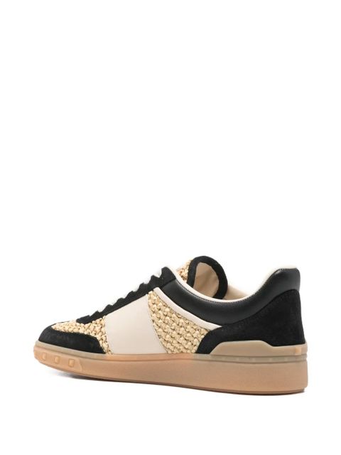 Valentino Garavani Upvillage raffia sneakers - Neutrals