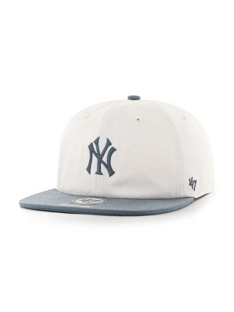 47 brand MLB New York Yankees kolor biały gładka B-FNDRL17GWP-SS