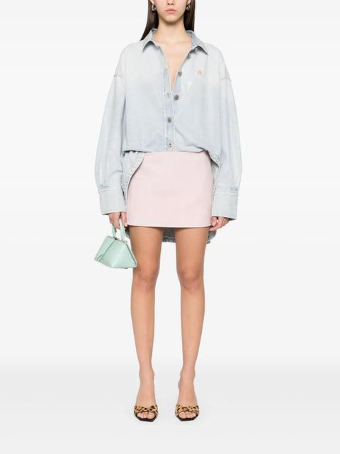 The Attico Diana shirt jacket - Blue