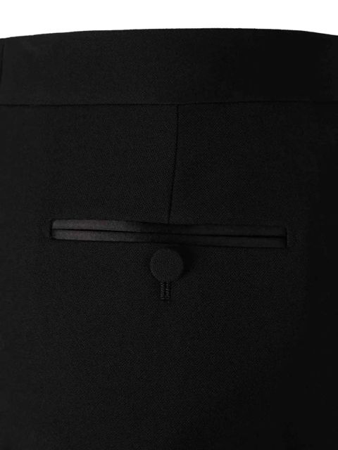 TOM FORD pleated wide-leg trousers - Black