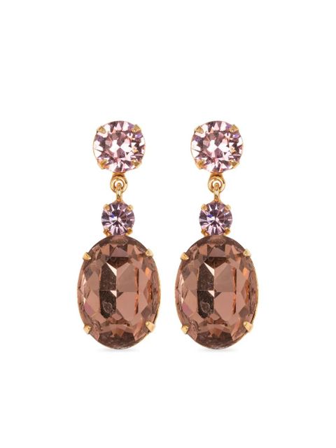 Jennifer Behr Justine drop earrings - Pink - zdjęcie produktu nr 1