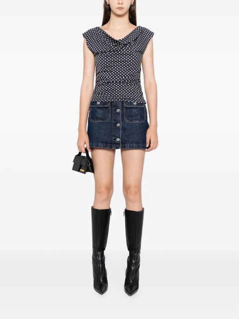 Reformation Aletta top - Blue