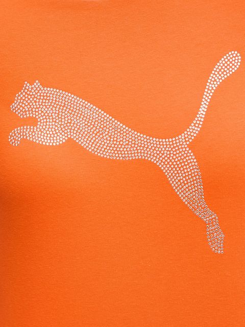 Puma t-shirt PUMA x FENTY damski kolor pomarańczowy 636184