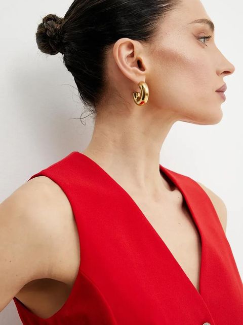 Morgan kamizelka CFLO kolor czerwony jednorzędowa CFLO