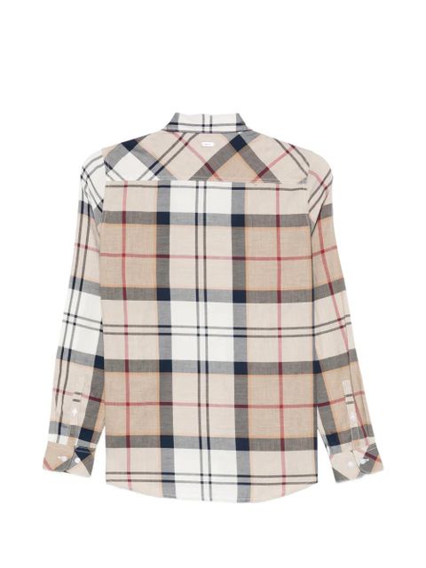 Barbour check-print shirt - Neutrals