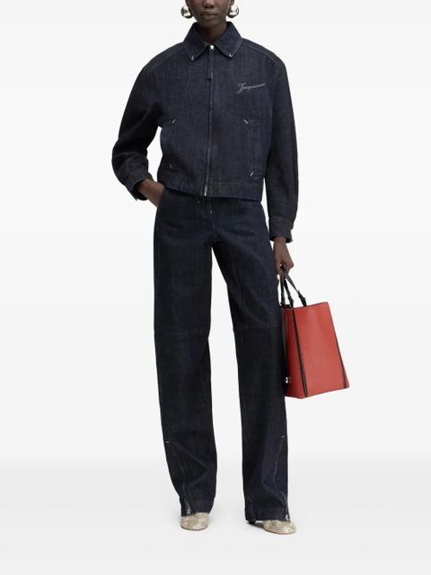 Jacquemus La Veste De-Nîmes Canevas - Blue