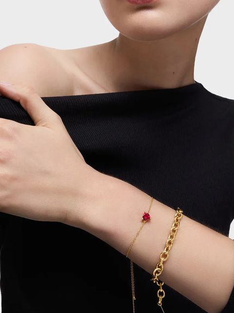 Tous bransoletka ze srebra pokrytego złotem damska 1004337200