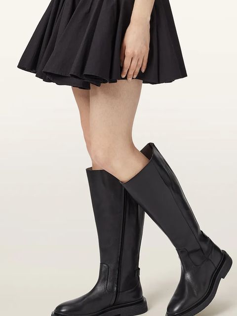 AllSaints kozaki skórzane Escher Rider Boot - zdjęcie produktu nr 2