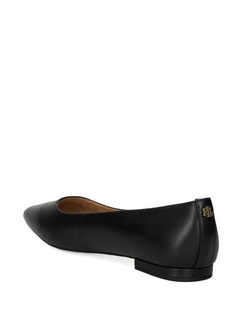 Lauren Ralph Lauren pointed ballet flats - Black - zdjęcie produktu nr 2