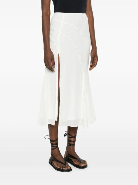 Cult Gaia Dallas high-waisted midi skirt - White - zdjęcie produktu nr 2