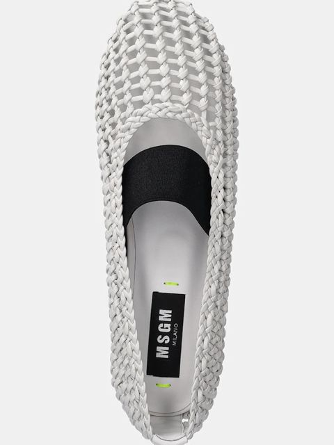 MSGM baleriny skórzane