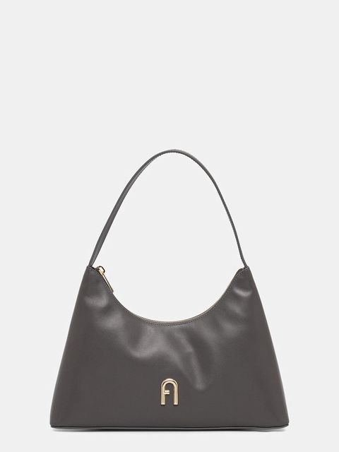 Furla torebka skórzana kolor szary WB00782.AX0733.4283S - zdjęcie produktu nr 1