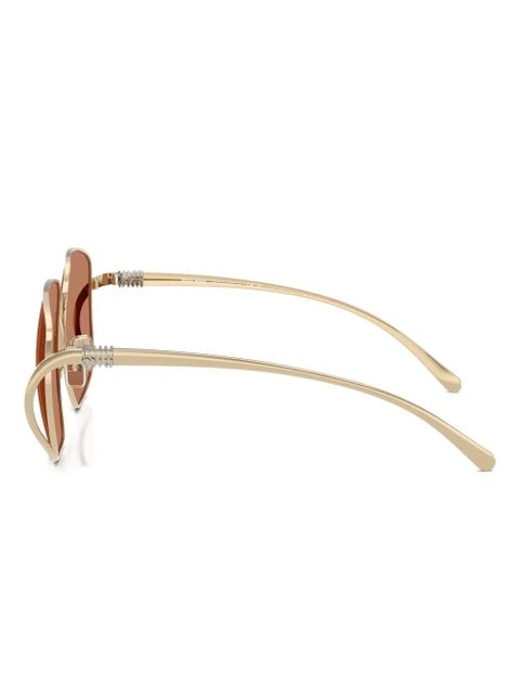 Miu Miu Eyewear square-frame sunglasses - Gold