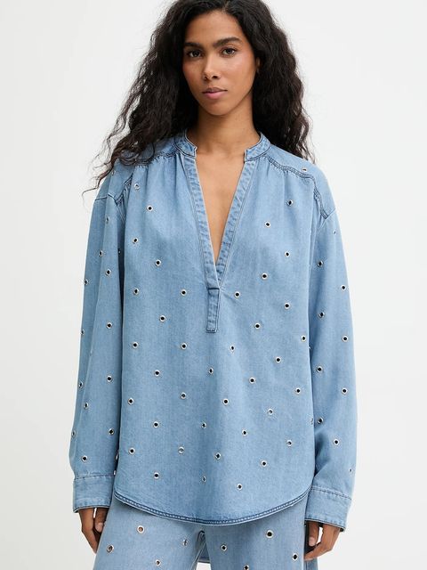 Pinko bluzka jeansowa - zdjęcie produktu nr 1