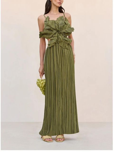 Cult Gaia Hestra gown - Green - zdjęcie produktu nr 2