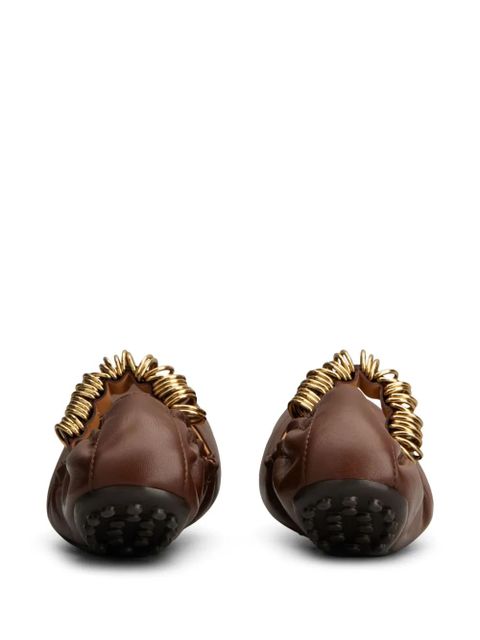 Tod's Dee ballerina shoes - Brown - zdjęcie produktu nr 2