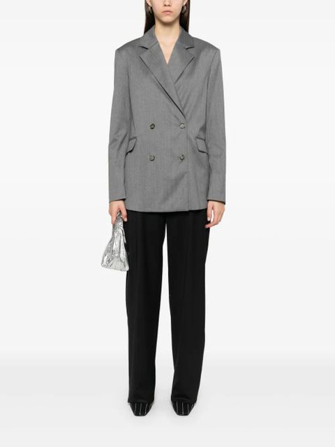 LouLou de Saison tailored twill blazer - Grey