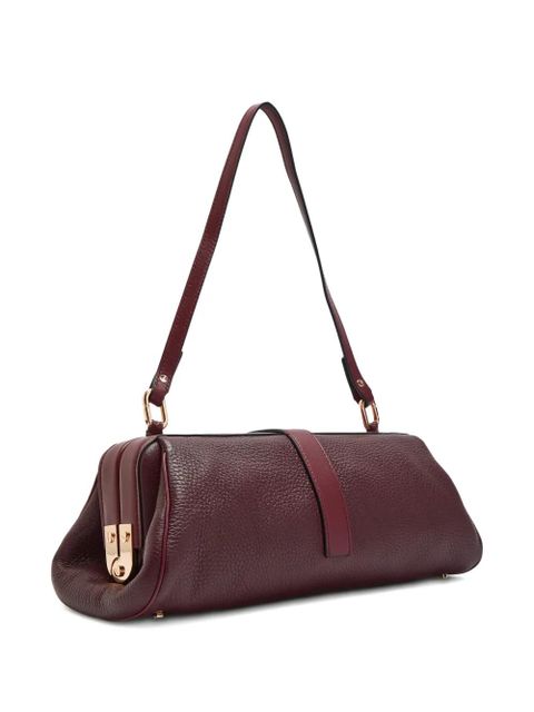 Gabriela Hearst Paola tab detail clutch bag - Red - zdjęcie produktu nr 2