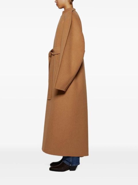 KHAITE Rothen belted coat - Neutrals