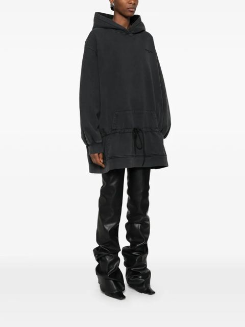 Alexander Wang hoodie mini dress - Black