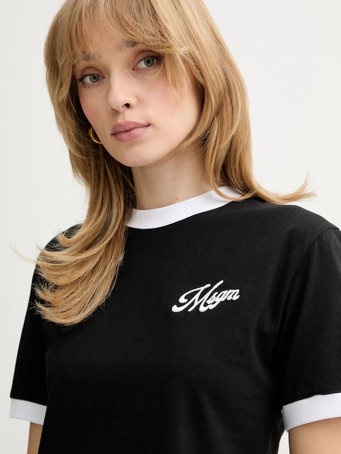 MSGM t-shirt bawełniany