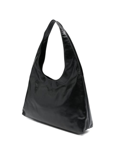 Alexander Wang logo-embossed shoulder bag - Black