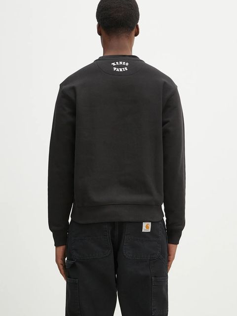 Kenzo bluza bawełniana x Verdy kolor czarny z aplikacją FF58SW2764MC.99J