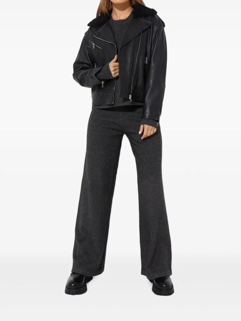 Yves Salomon crew-neck sweater - Grey - zdjęcie produktu nr 2