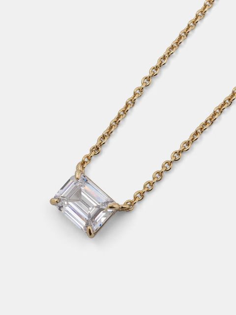 Lauren Ralph Lauren naszyjnik damski metalowy z cyrkonią - zdjęcie produktu nr 1