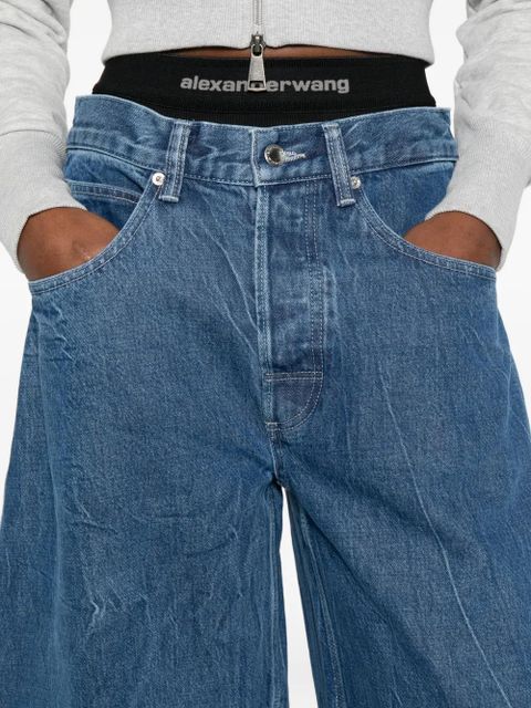 Alexander Wang carpenter-detail jeans - Blue
