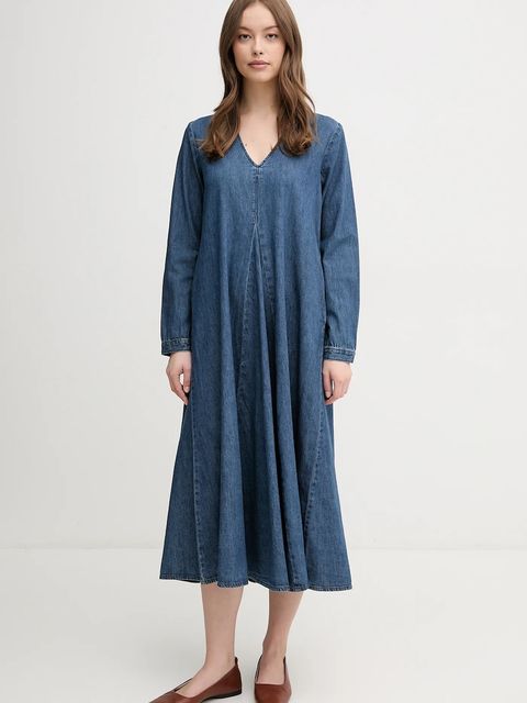 United Colors of Benetton sukienka bawełniana - zdjęcie produktu nr 2